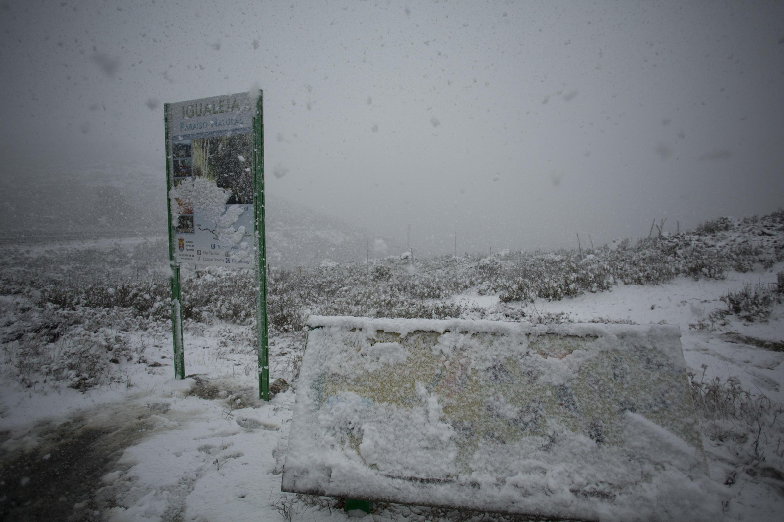 Fotos de la nieve en Ronda