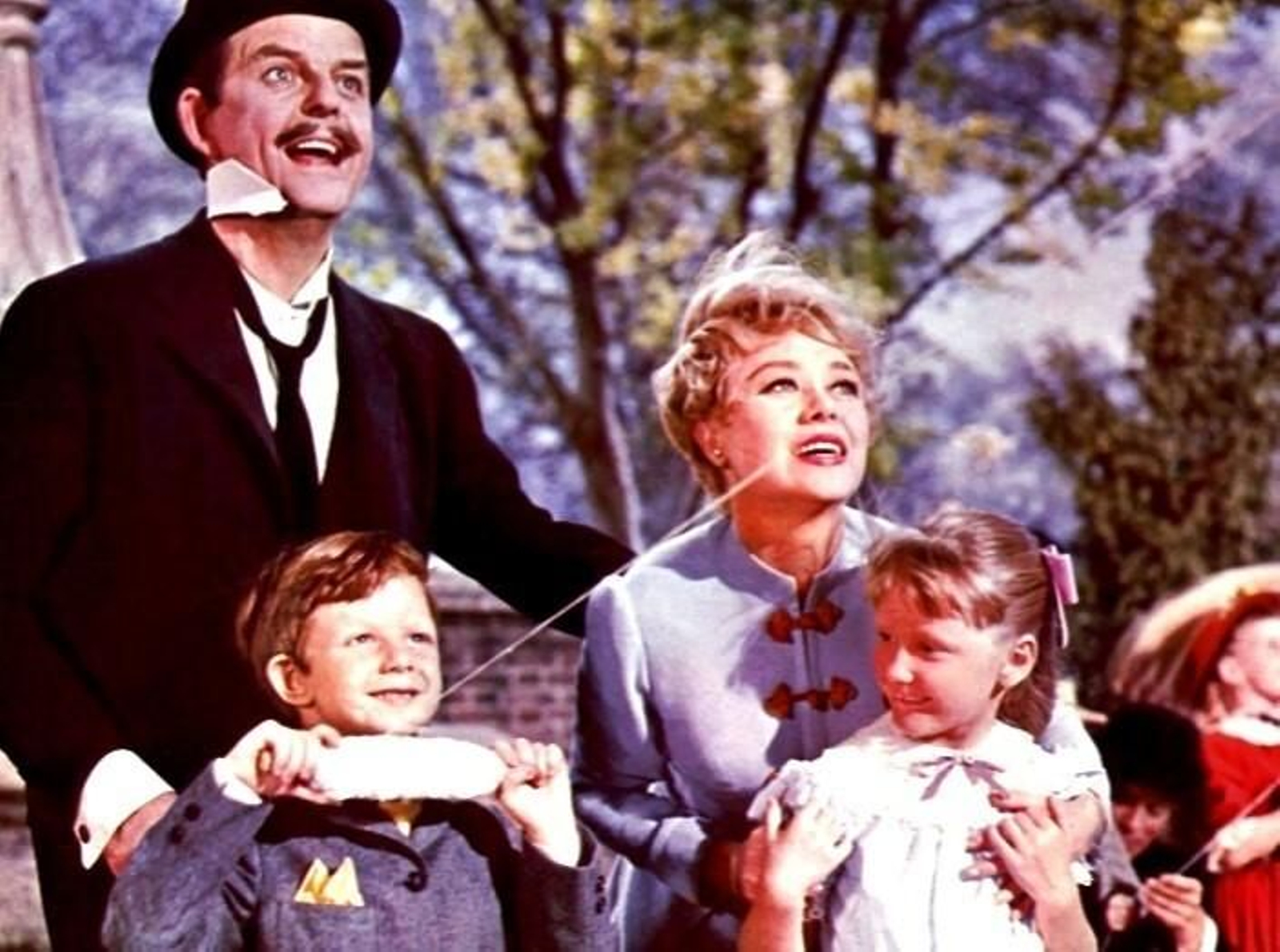 La familia Banks en 'Mary Poppins'