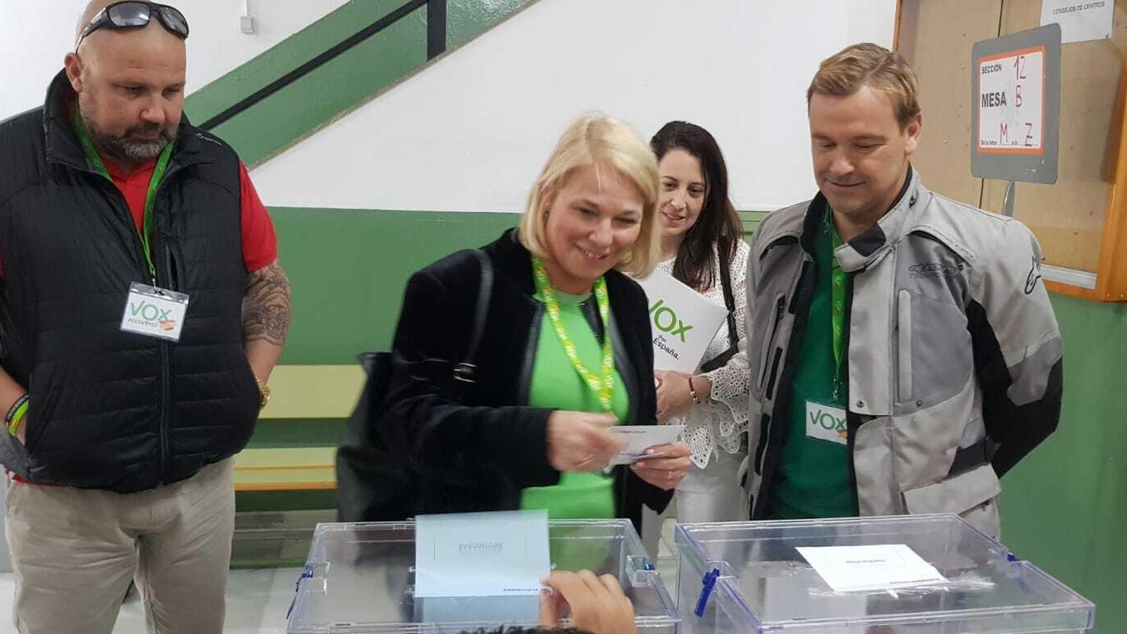 La candidata de Vox por Cádiz, Ana Peral.