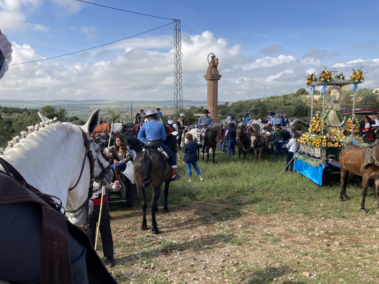 La romería de Veleras de Montoro, en imágenes