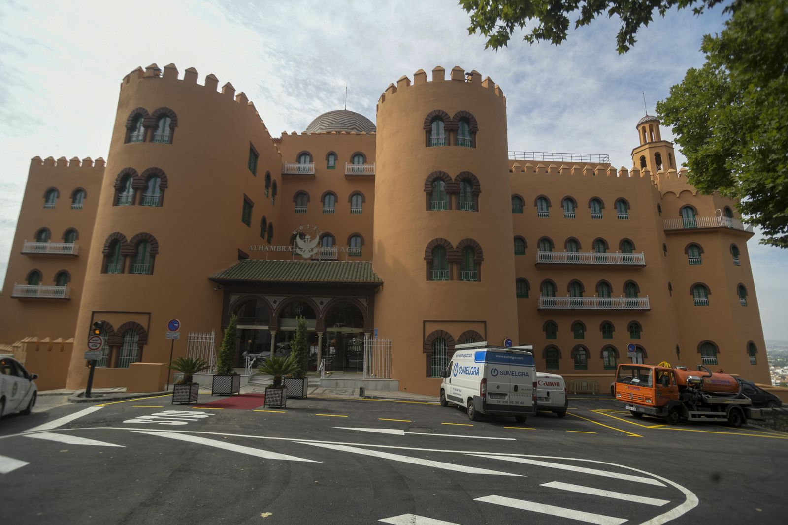 Fachada del Hotel Alhambra Palace de Granada