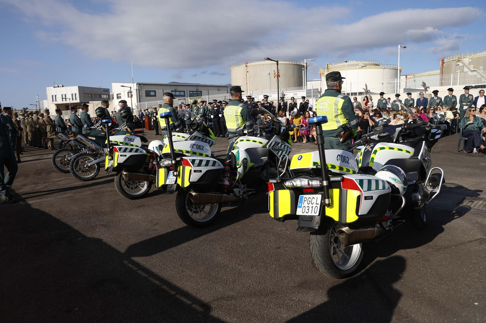 Las fotografías de la inauguración del nuevo muelle de la Guardia Civil en Algeciras