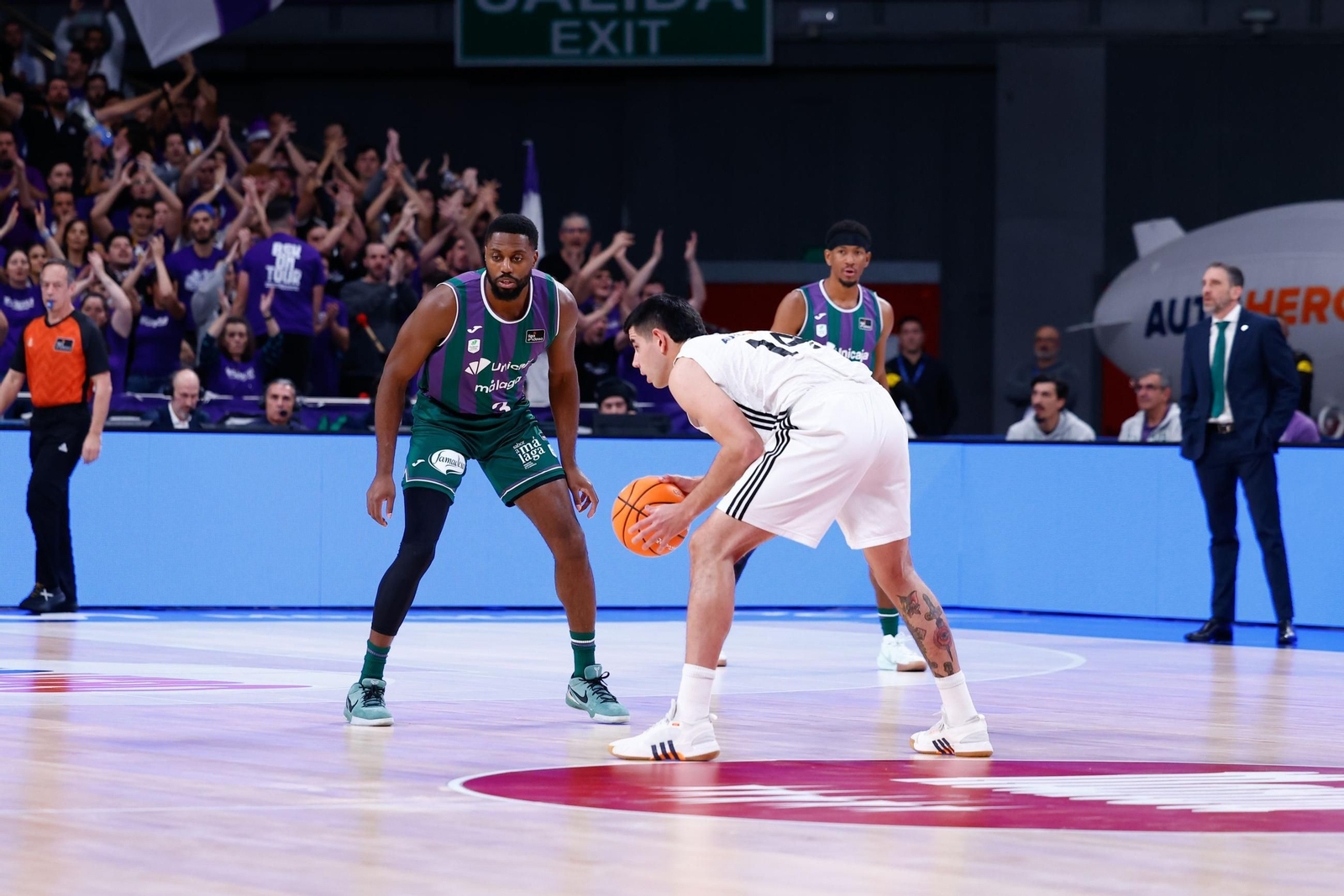 El Real Madrid-Unicaja, en fotos