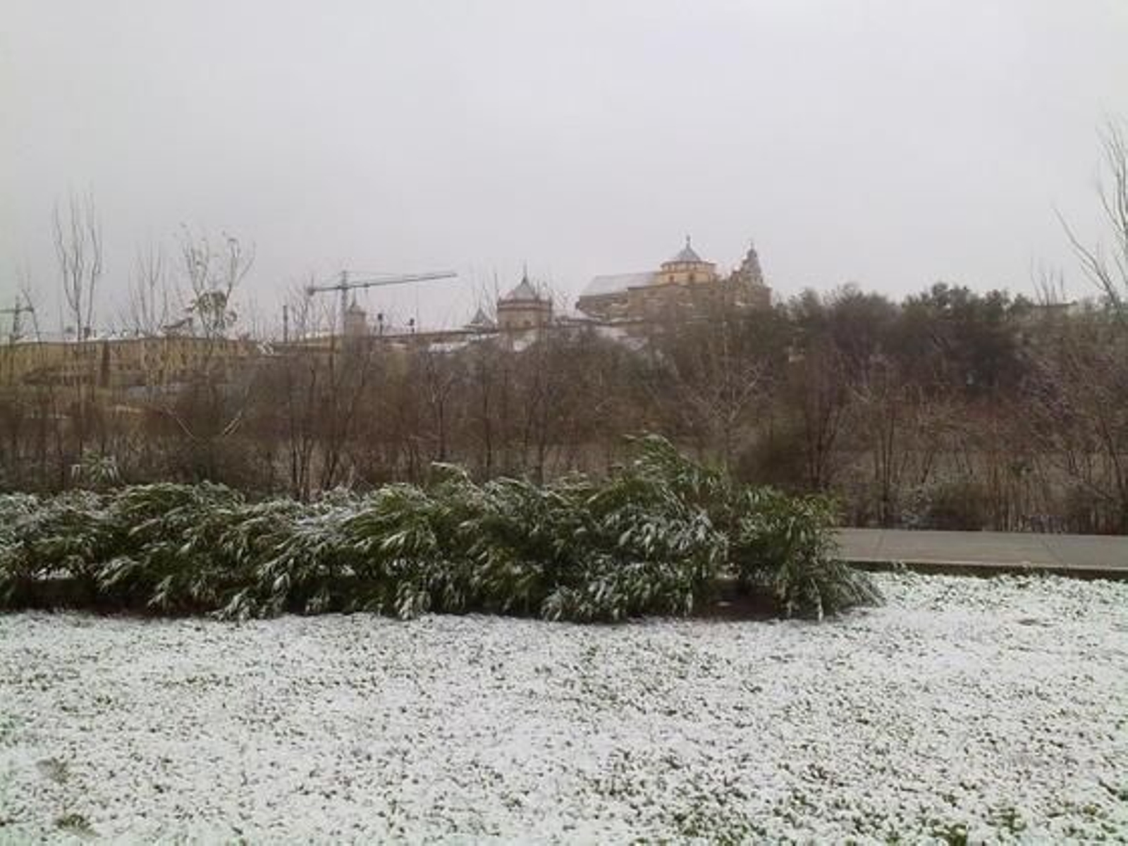 Nieve en Córdoba.

Foto: Joly Digital