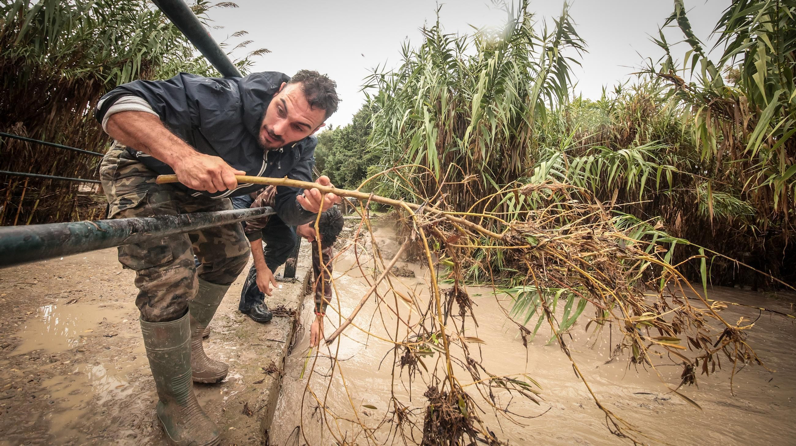 Imágenes de la zona rural afectadas por la Dana, inundaciones y desalojos