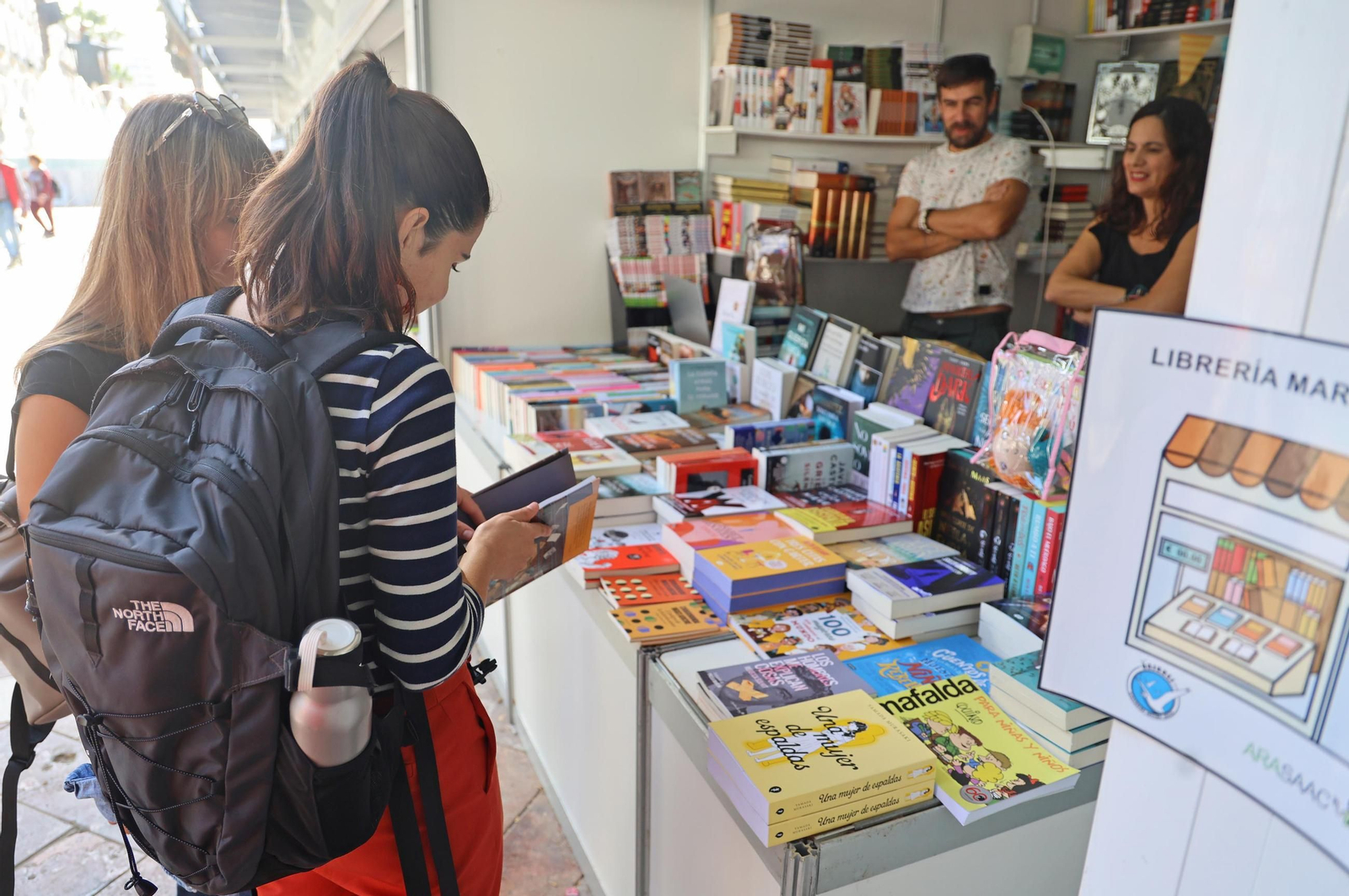 Imágenes de la  inauguración de la 48 edición de la Feria del Libro en Huelva