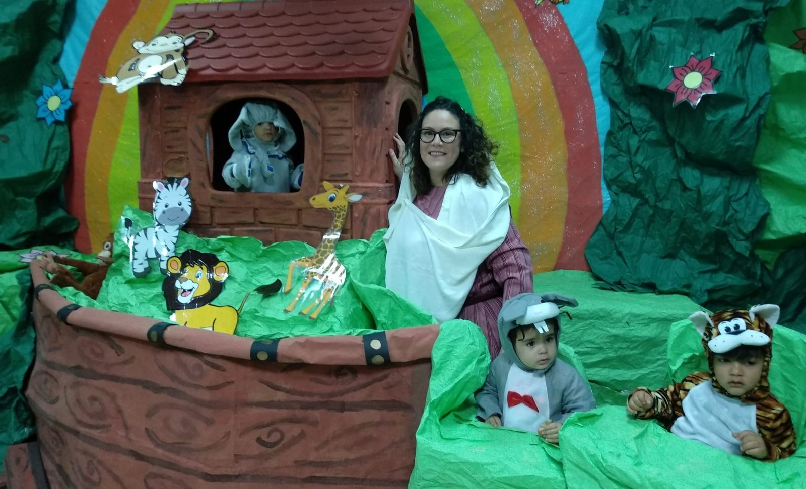 El belén viviente de la Escuela Infantil El Parque de Camposoto