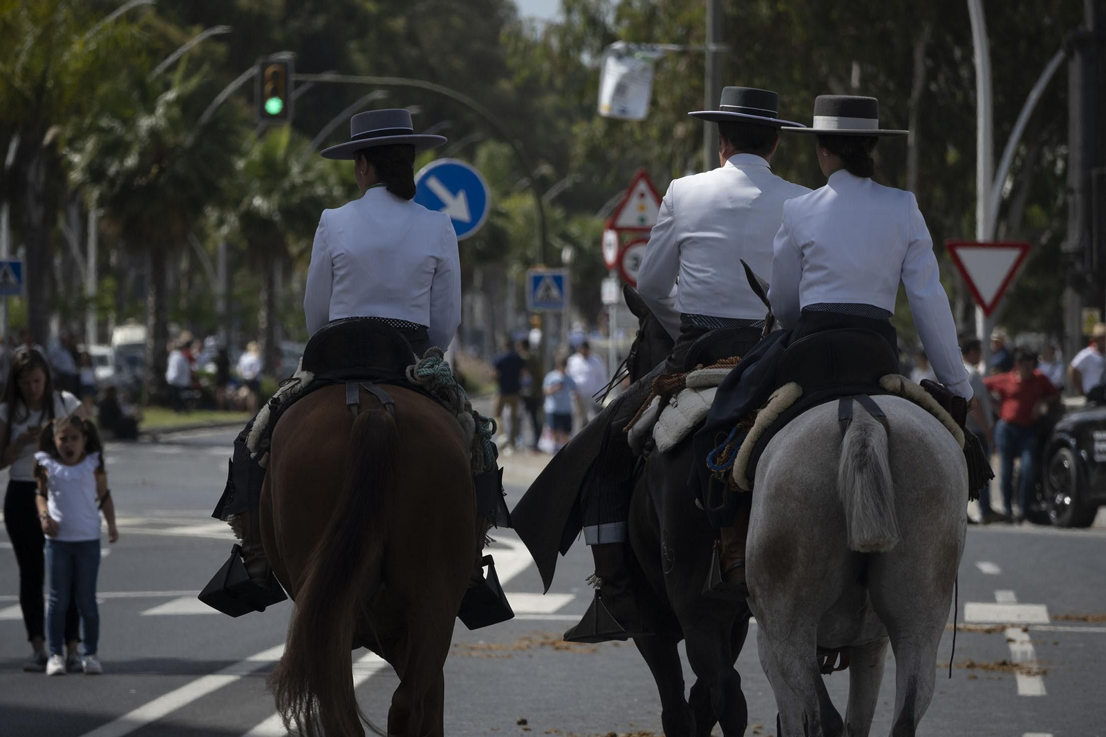 Todos los rocieros de la comitiva de la Hermandad de Huelva, en imágenes