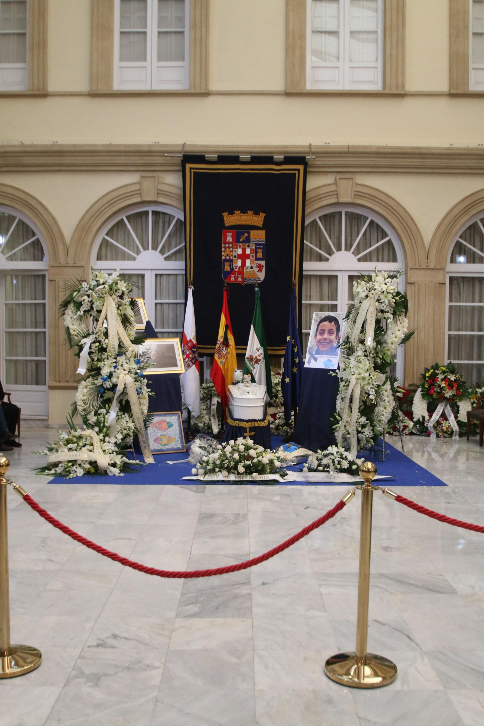 Las imágenes de la capilla ardiente por Gabriel