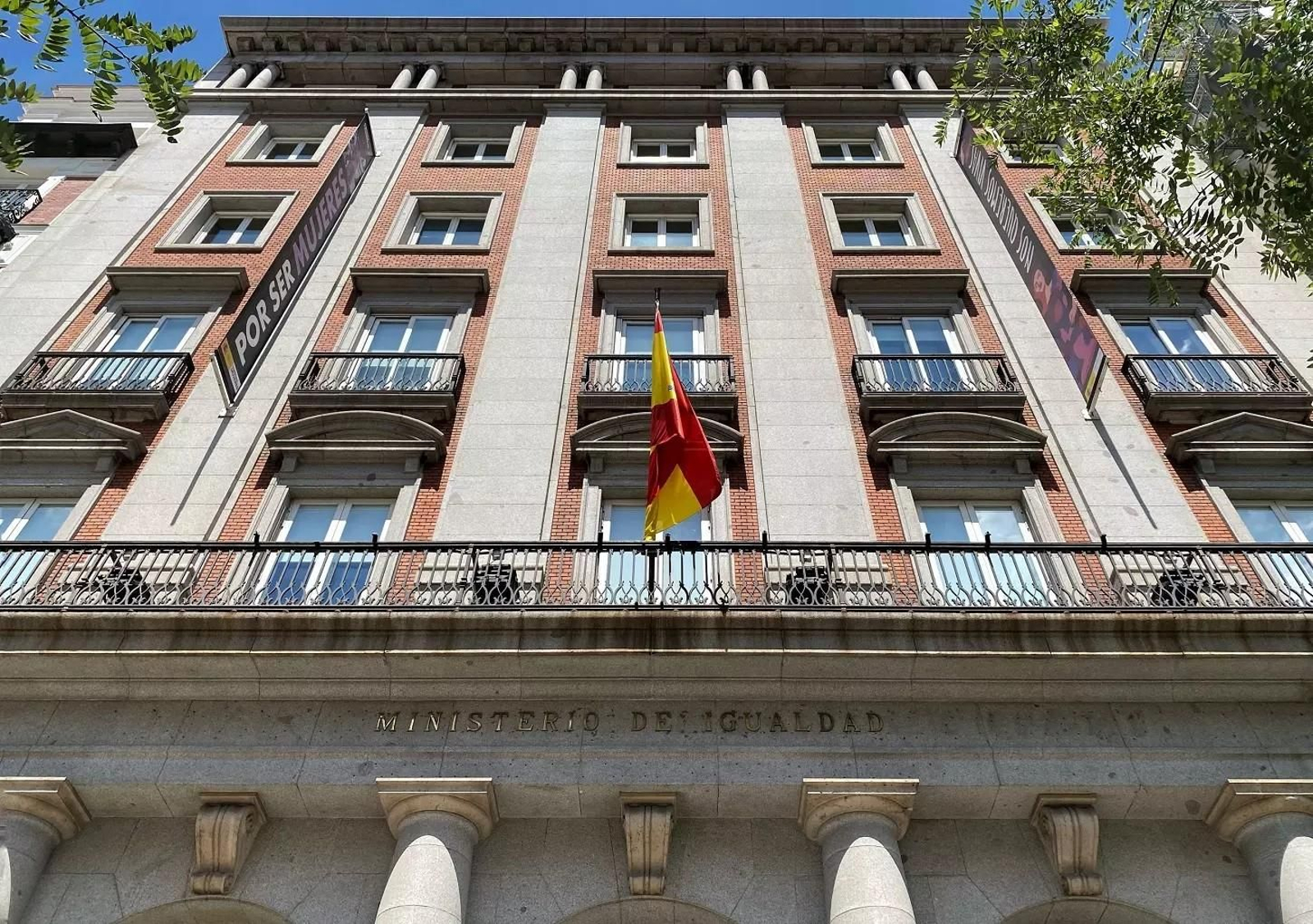 La sede del Ministerio de Igualdad, en Madrid.