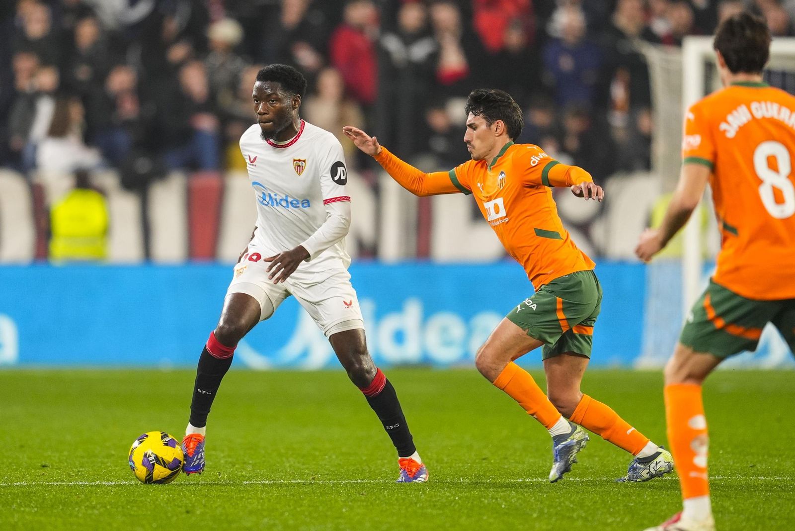 Las mejores imágenes del partido Sevilla - Valencia