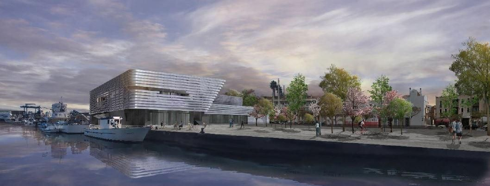 Recreación lonja Ayamonte.