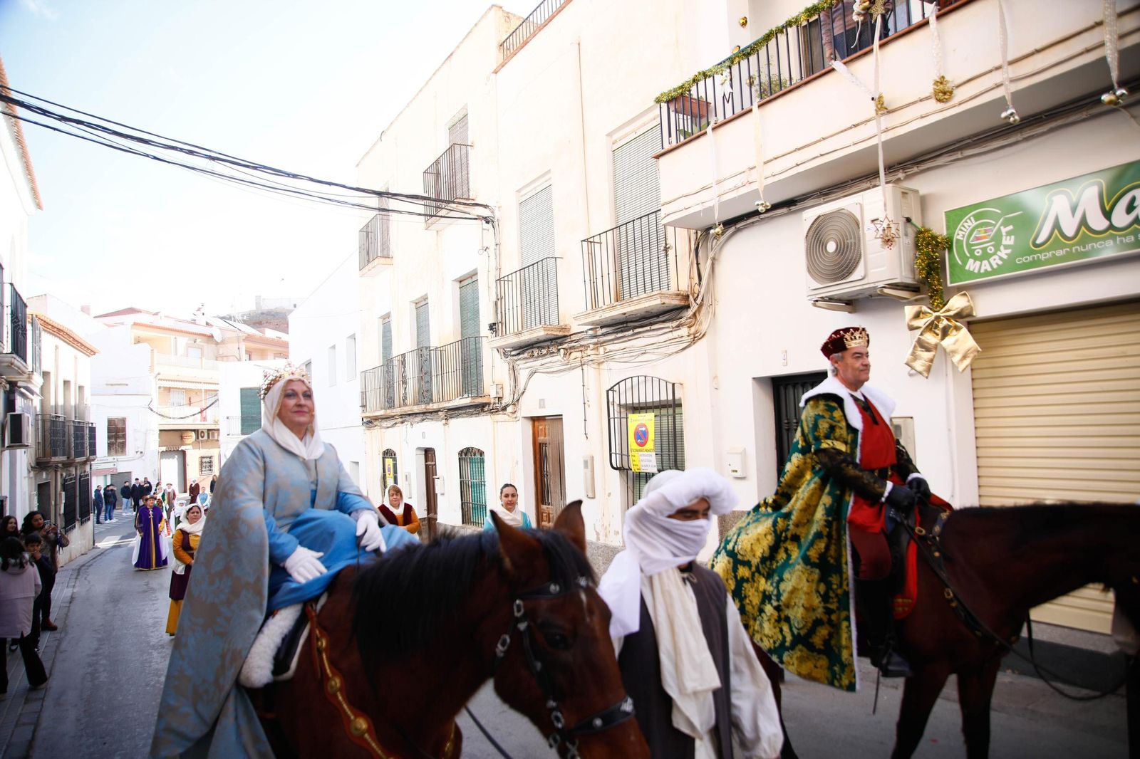 La Recreación de la Pernoctación de los Reyes Católicos en Fiñana, en imágenes