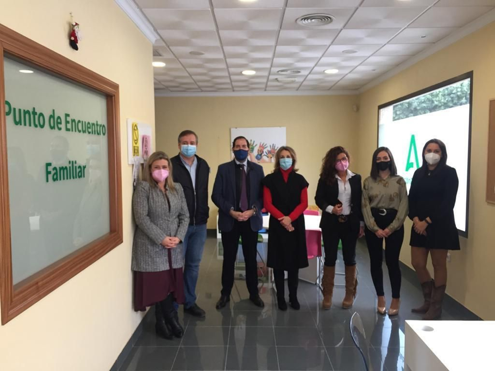 Los representantes de la administración autonómica, en el nuevo PEF.