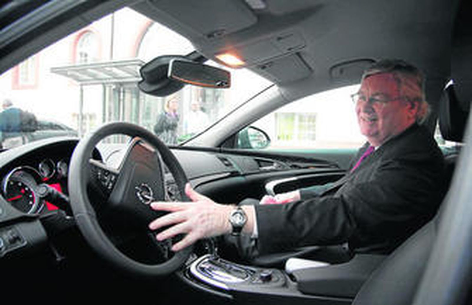 El presidente de la filial europea de General Motors, Nick Reilly, ayer en Maguncia (Alemania).