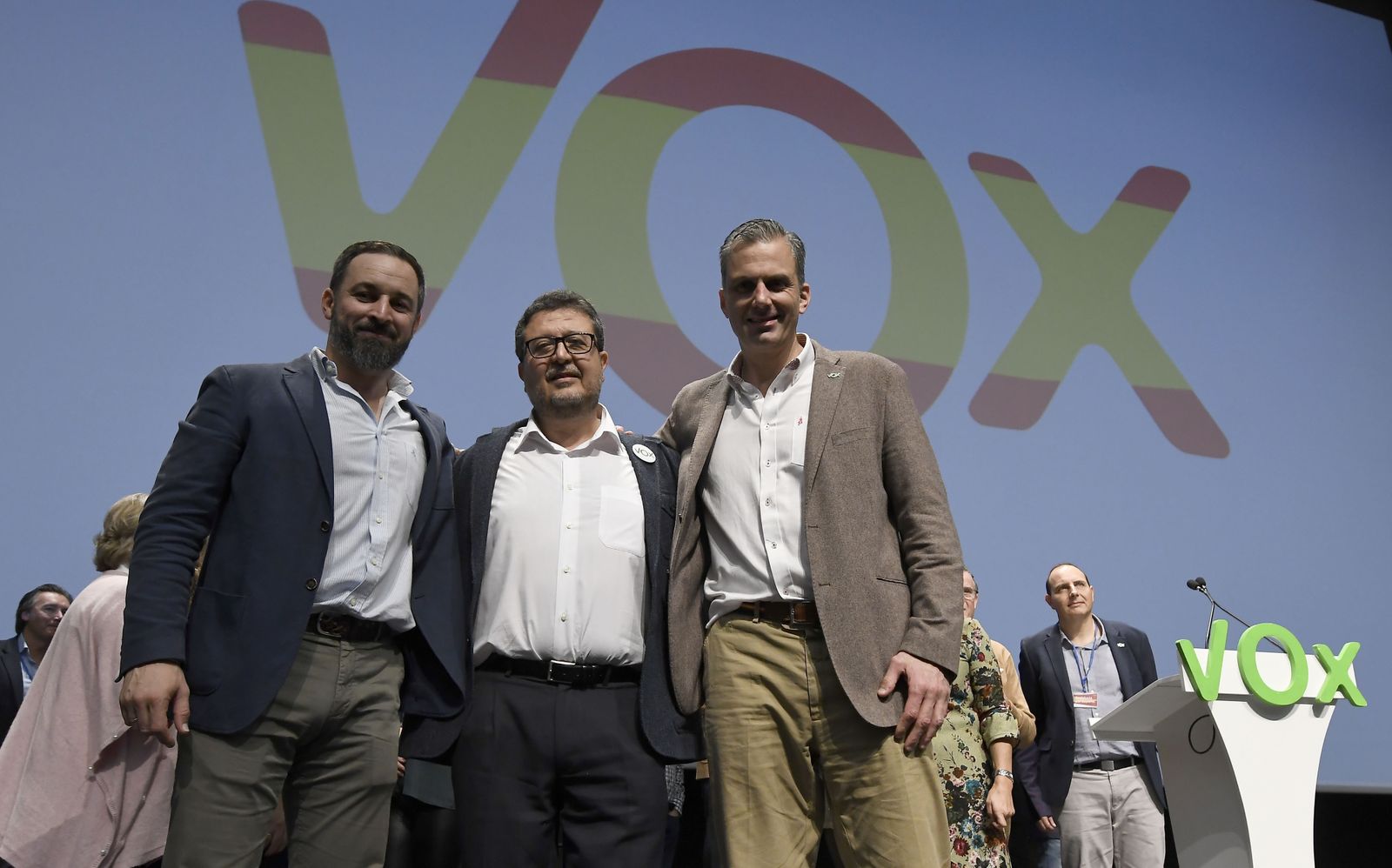 Presentación de la candidatura de Vox a las elecciones andaluzas en Sevilla