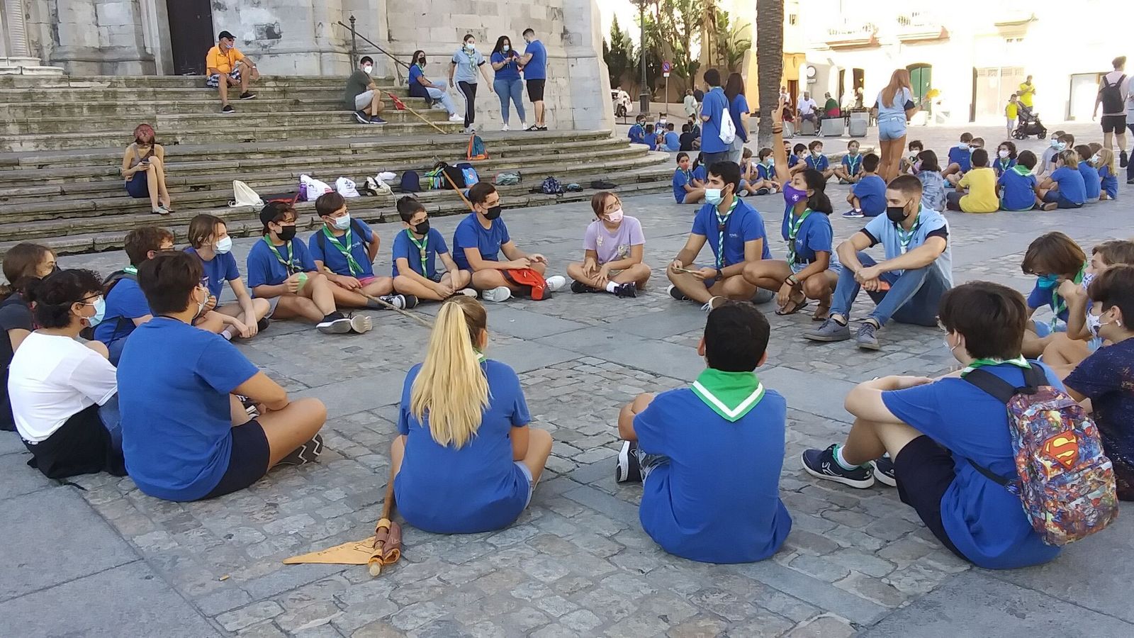 Una actividad en la Plaza de la Catedral