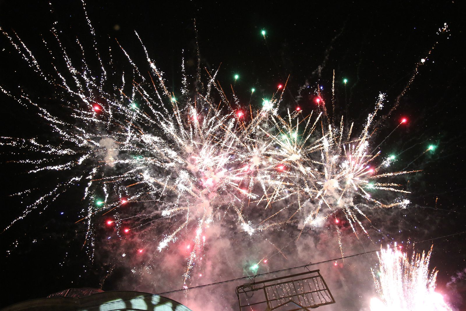 Las imágenes del encendido del alumbrado navideño