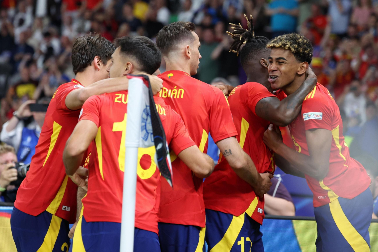 Las mejores fotos de la final España - Inglaterra