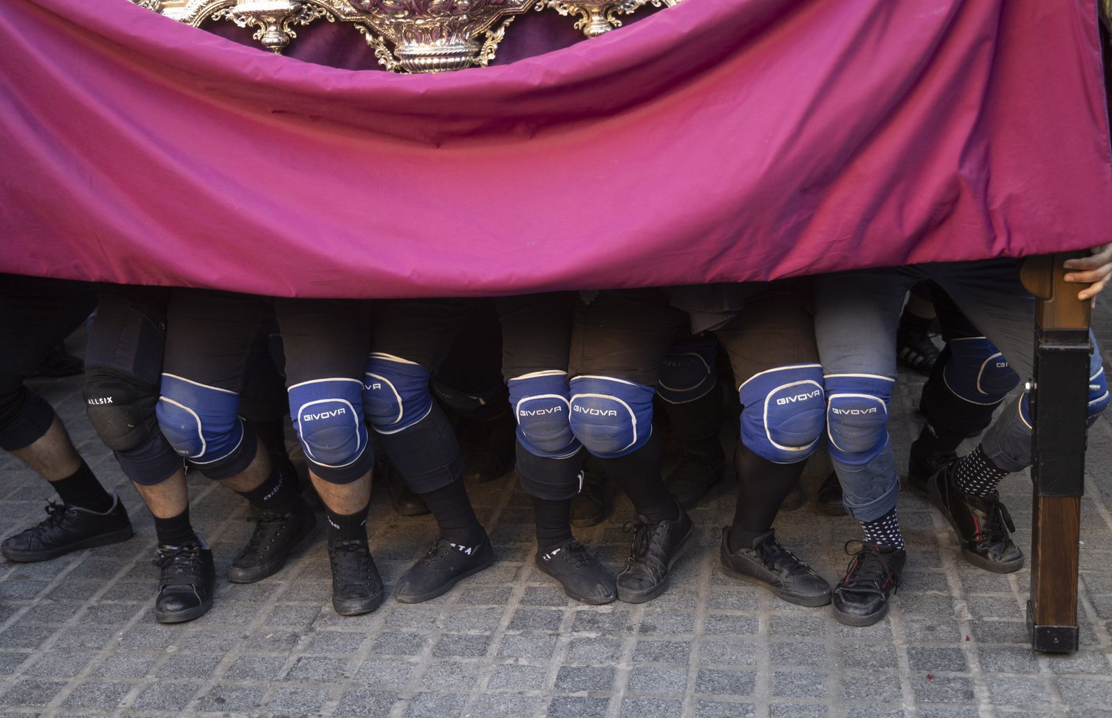 Las imágenes de la Hermandad del Baratillo en la Semana Santa de Sevilla 2023