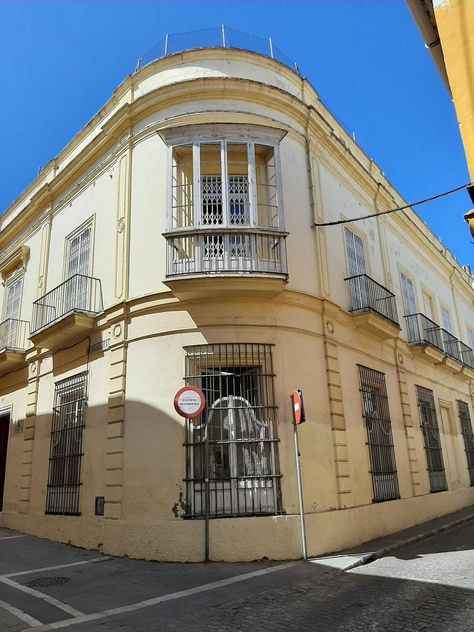 Casa de la calle San Miguel número 10, que fuera residencia de Manuel Antonio de la Riva.