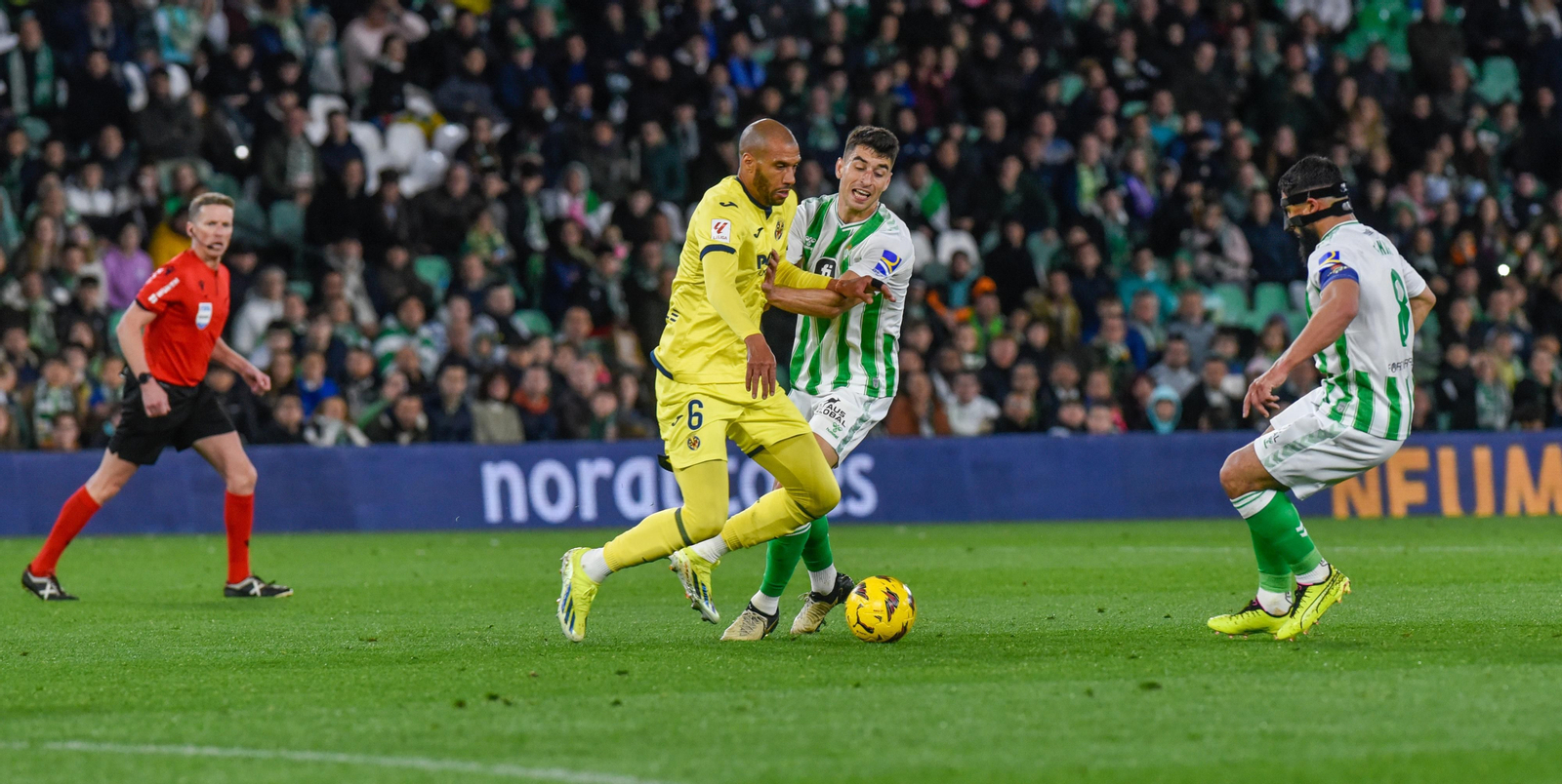 Las imágenes del Real Betis-Villarreal