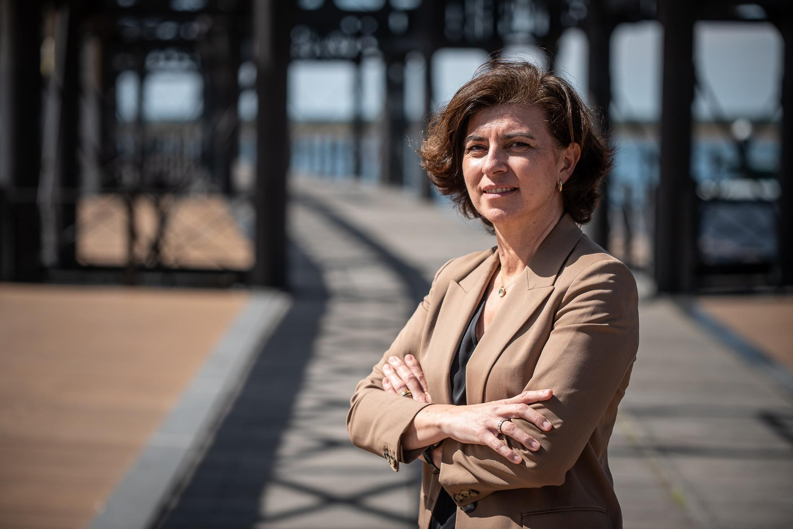 Imágenes de la entrevista a Macarena Guitierrez, Directora General de Atlantic Copper