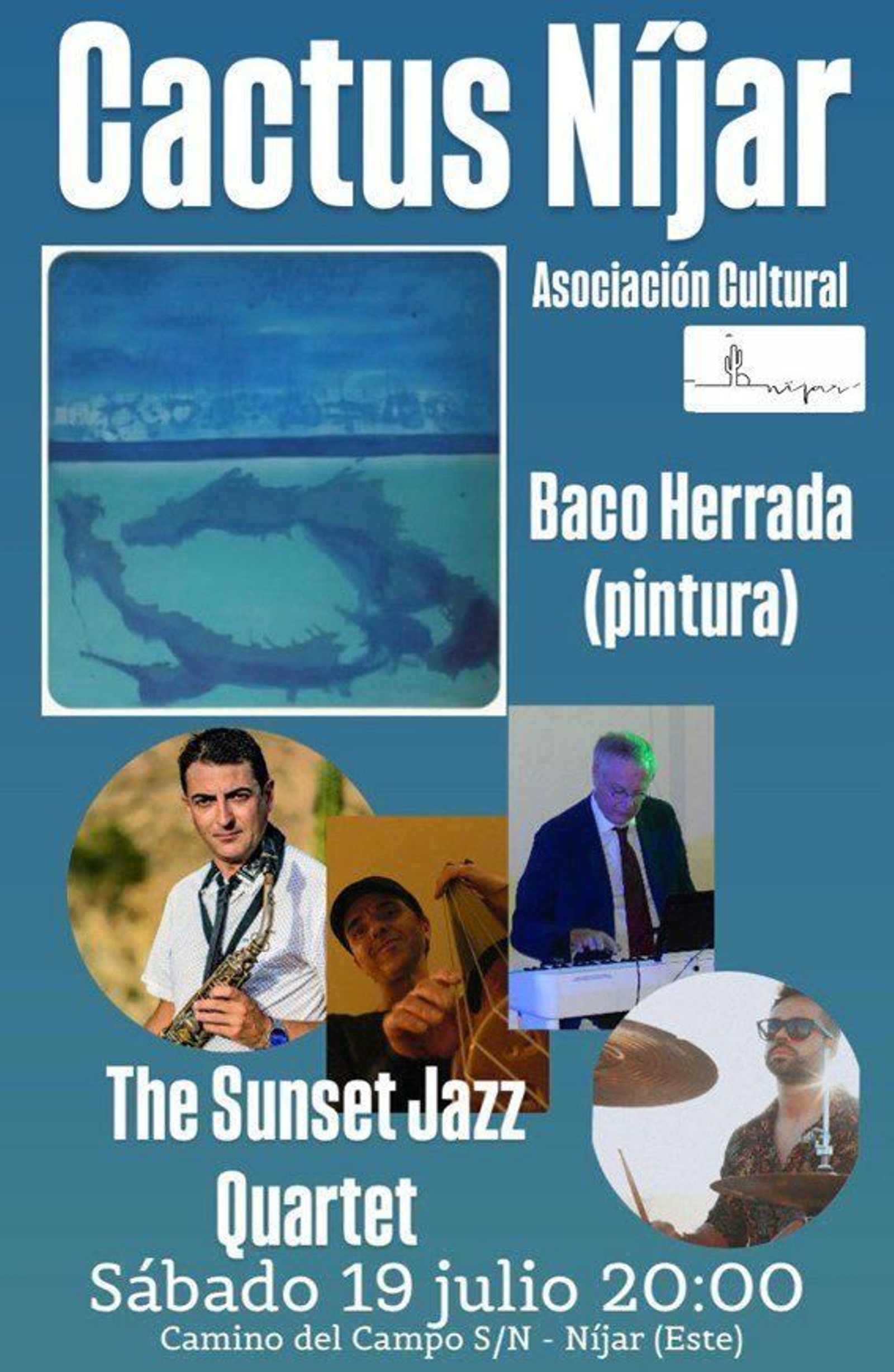 Baco Herrada completa el programa con un a exposición de arte