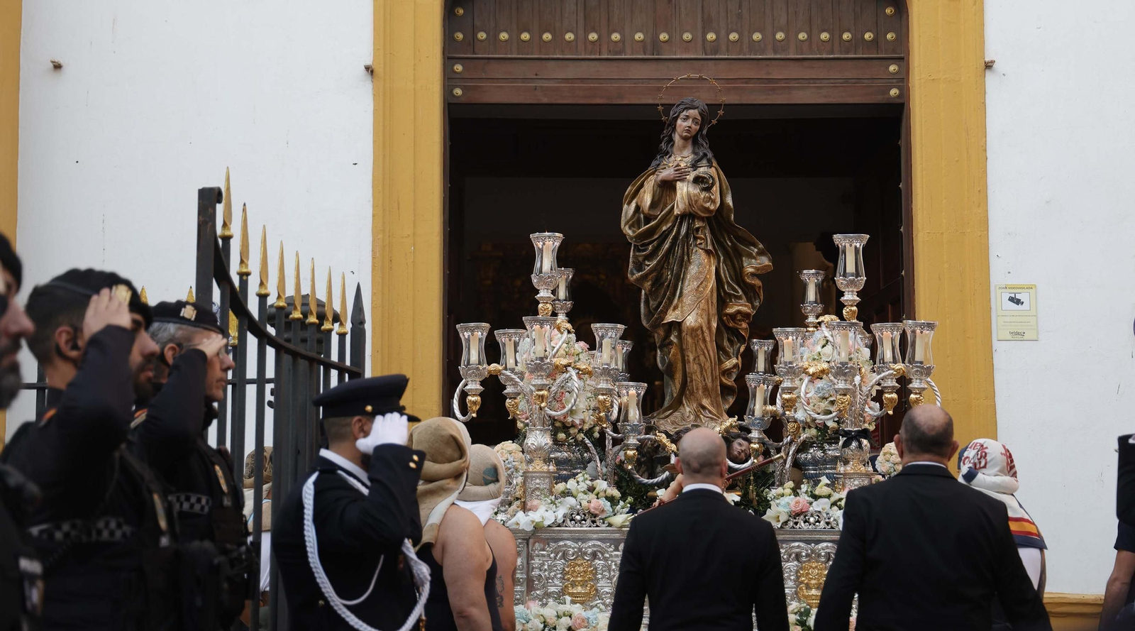 Las fotografías de la procesión de la Inmaculada Concepción en La Línea Las fotografías de la procesión de la Inmaculada Concepción en La Línea