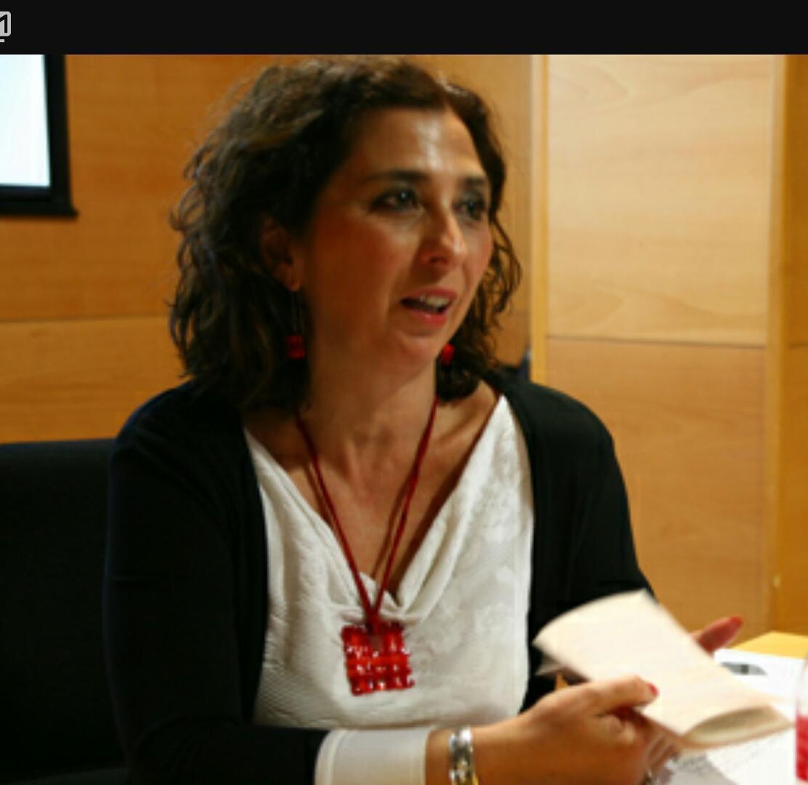 María Milagros Acale Sánchez, galardonada con el Premio Menesteo.