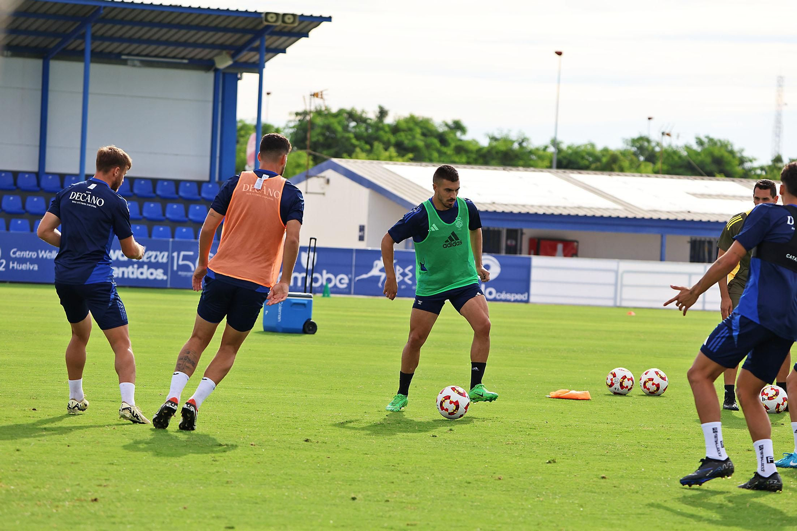 Entrenamiento del Recreativo de Huelva