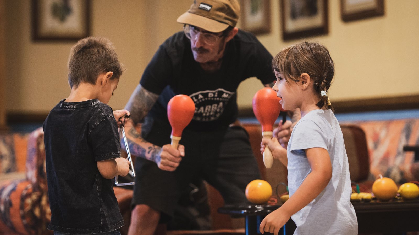 Uno de los talleres infantiles impartidos en el Festival.