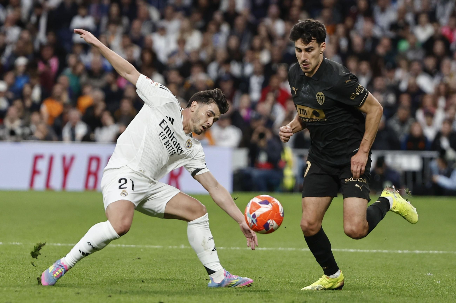 Las fotos de la derrota del Real Madrid ante el Valencia