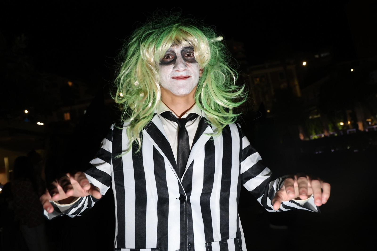 La noche de Halloween en Málaga, en imágenes