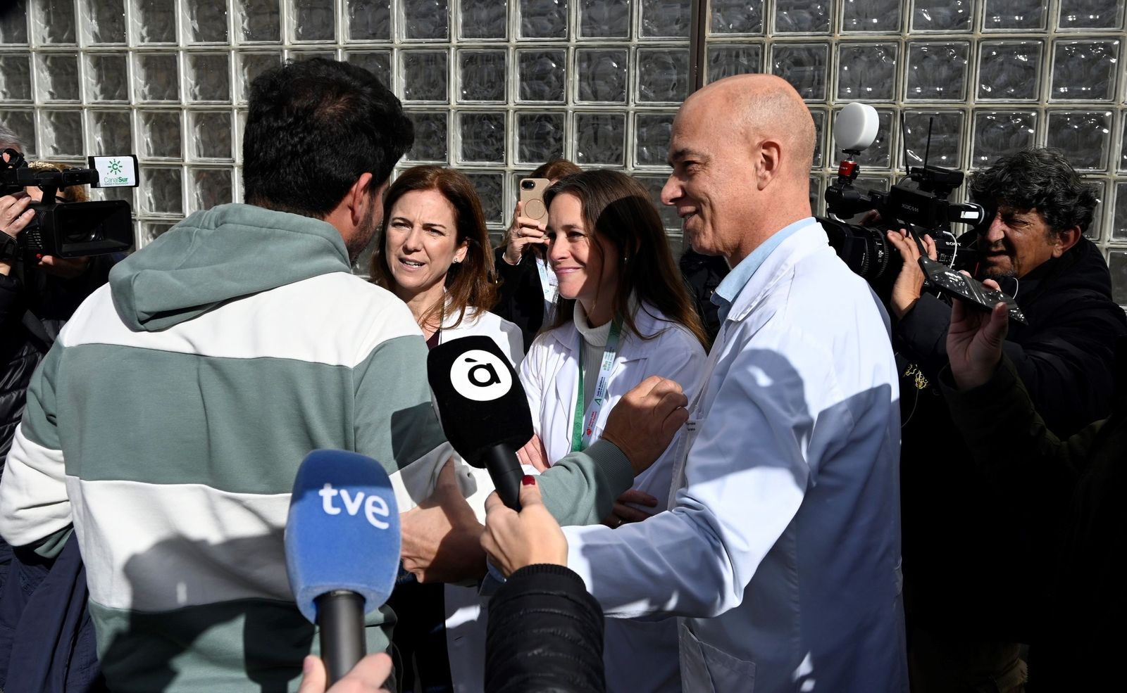 Salida niños heridos accidente Adamuz