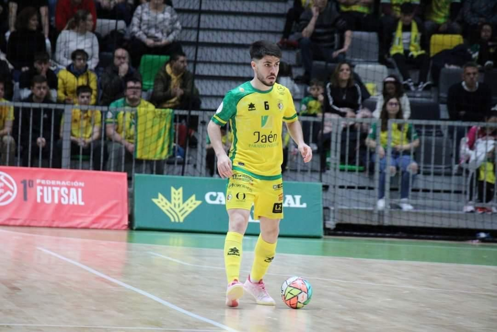 Dani Zurdo, una de las revelaciones del Jaén FS esta temporada, debuta en la Copa de España.