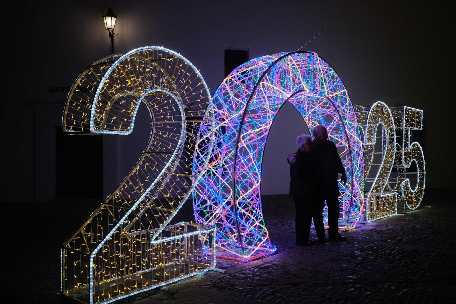 El alumbrado especial de Navidad de Ronda, en fotos