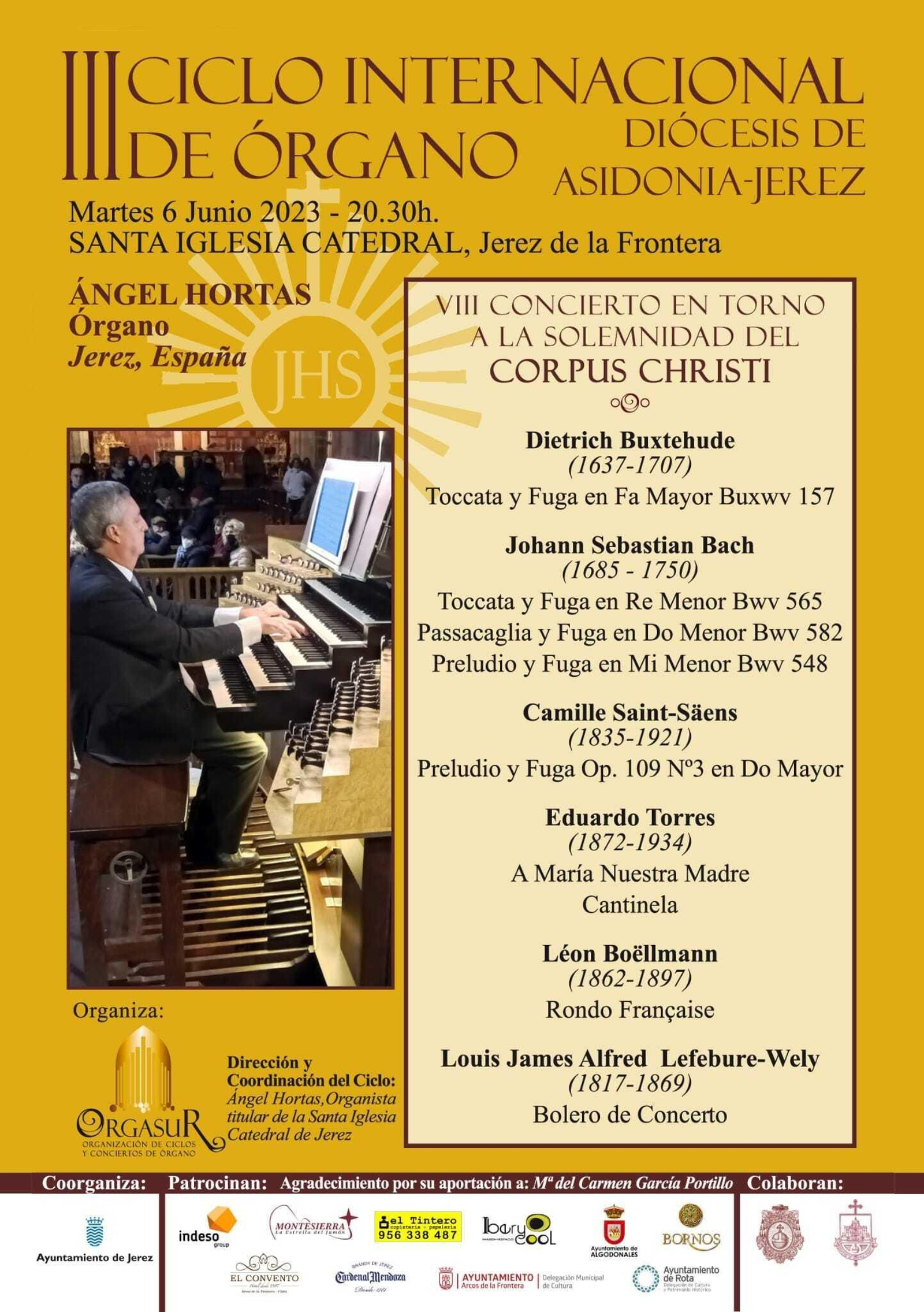 Cartel del concierto.