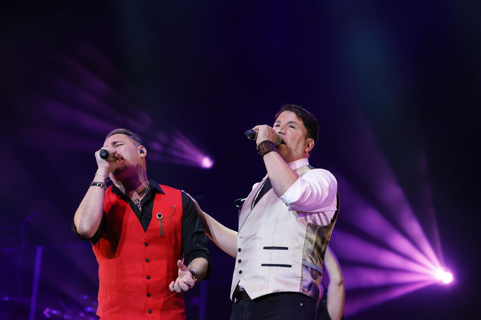 Andy y Lucas en su último concierto en el palacio Vistalegre de Madrid