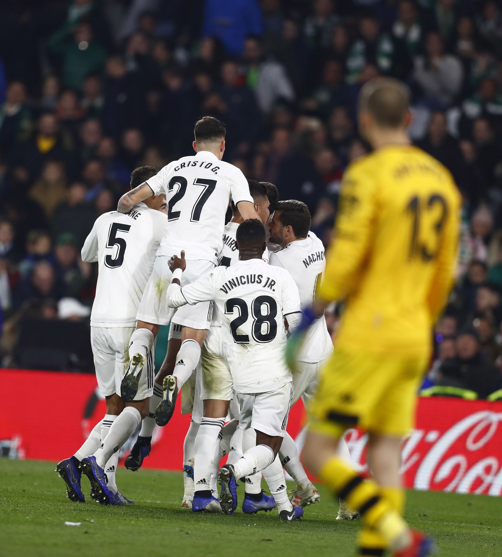 El Betis-Real Madrid, en imágenes
