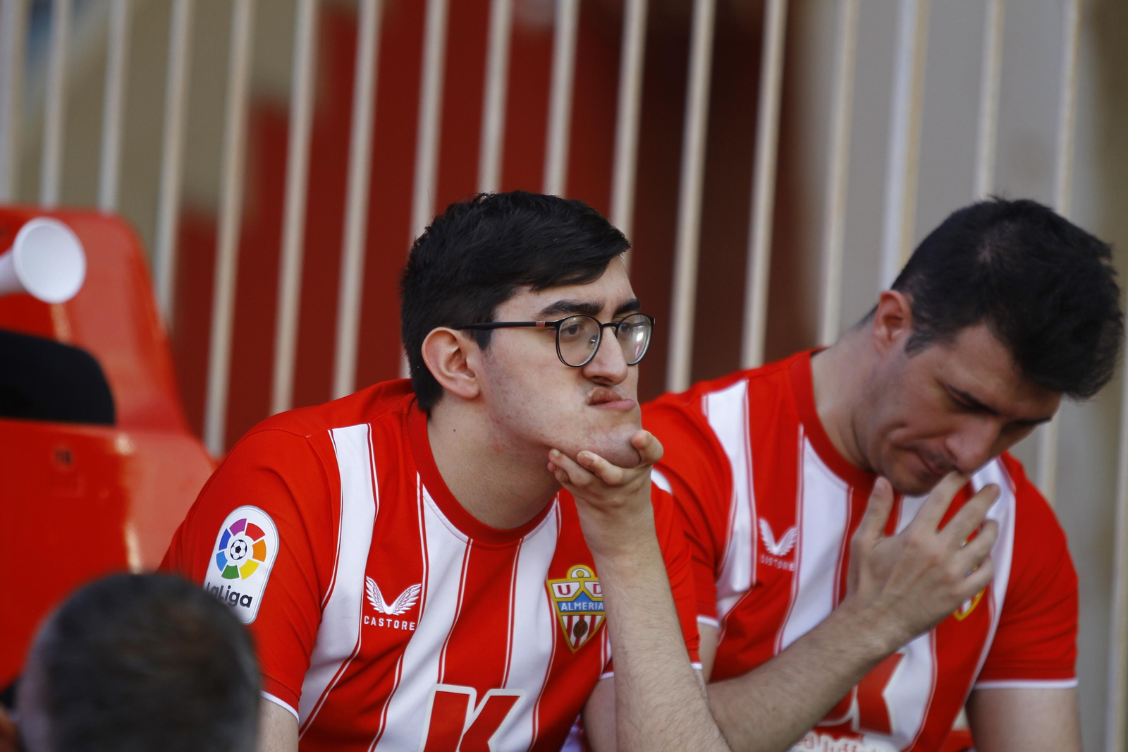 Imágenes del partido U.D. Almería-Real Valladolid C.F.