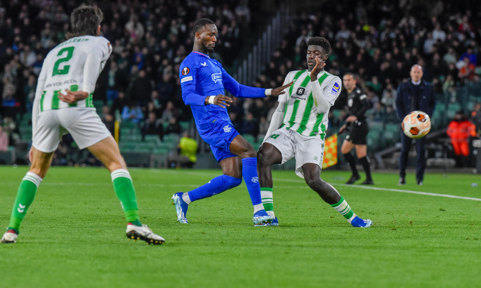Las imágenes del Real Betis-Rangers FC