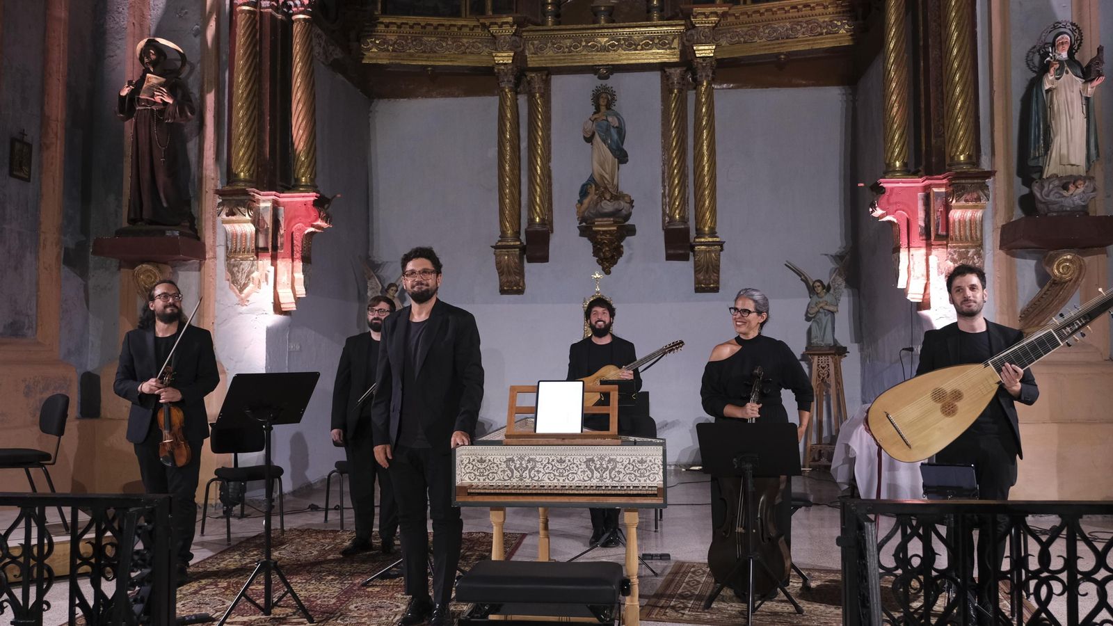 Forma Antiqva en la iglesia del convento de San Luis, en Vélez-Blanco.
