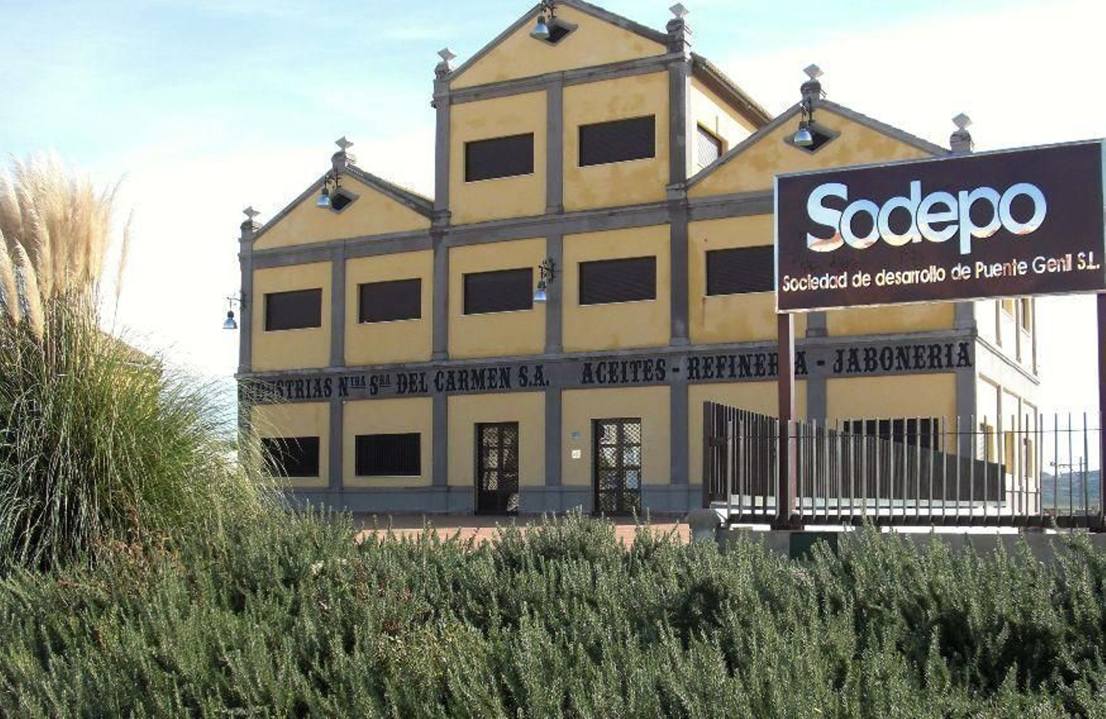 Sede de la empresa municipal Sodepo de Puente Genil.