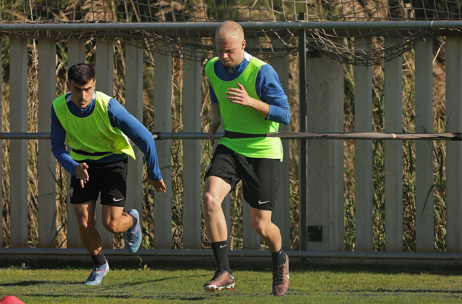 Fotos del entrenamiento del Algeciras preparatorio al partido del domingo en Marbella