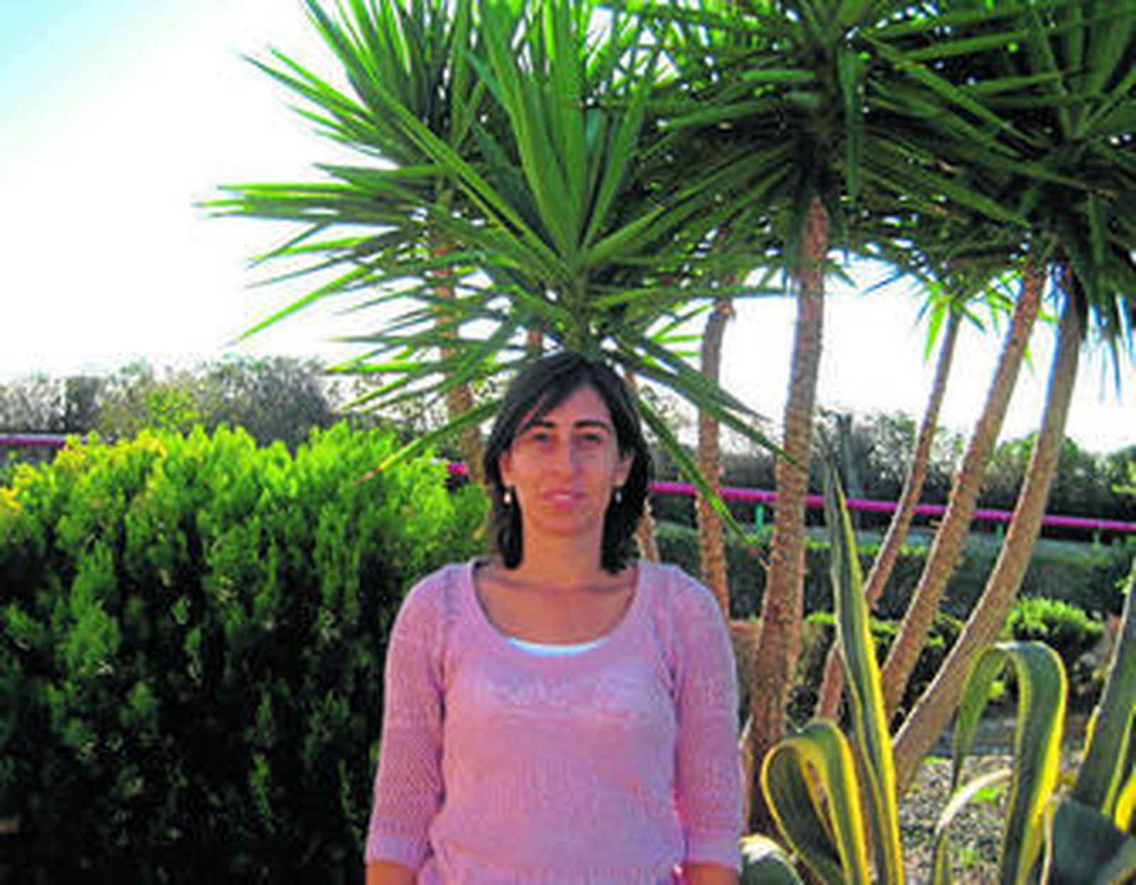 Cristina Gómez López, jefa de planta de Geocycle en Albox.