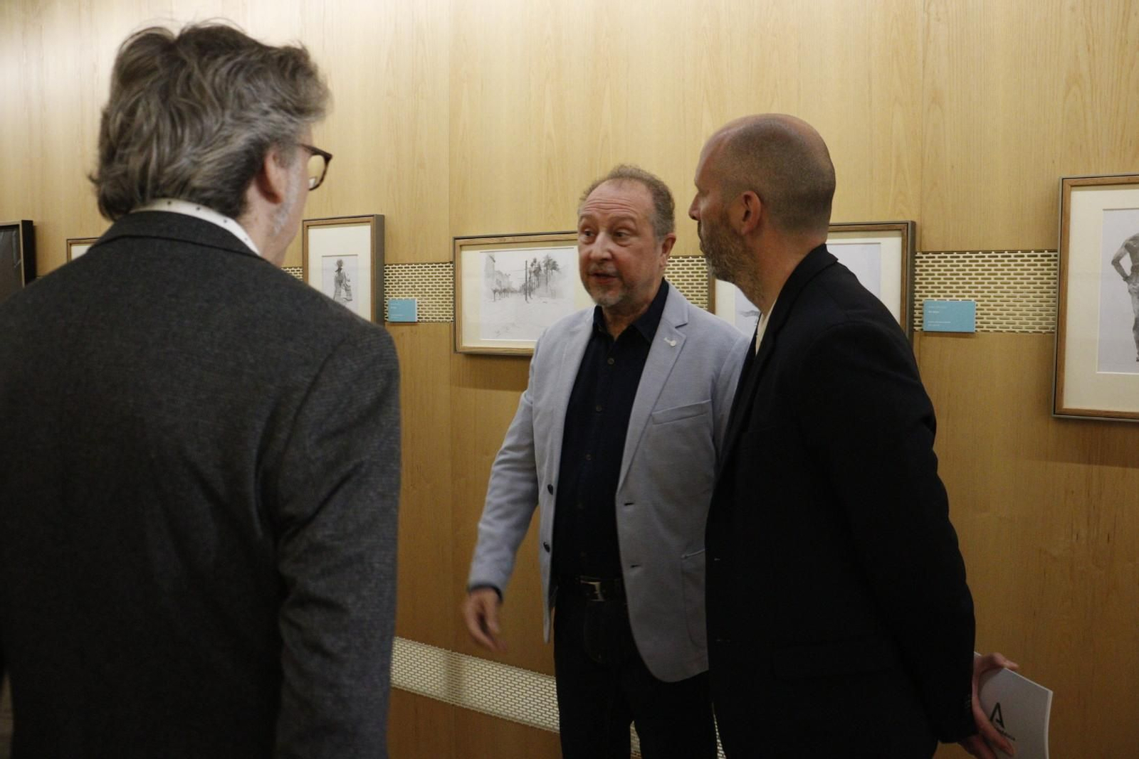 La exposición 'Dibujos preparatorios. Paisajes y Figuras' del Museo de Bellas Artes, en imágenes