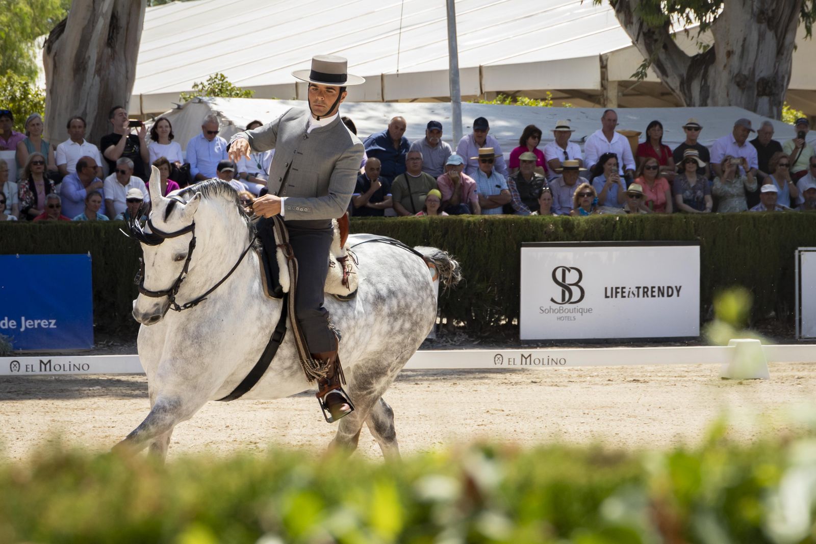 Final del concurso de Doma Vaquera 2023 en el Depósito de Sementales