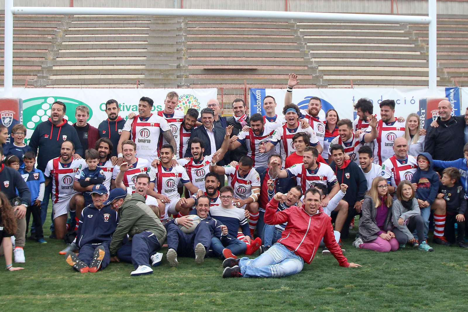 Fotogalería de la salvación de URA ante Olímpico.