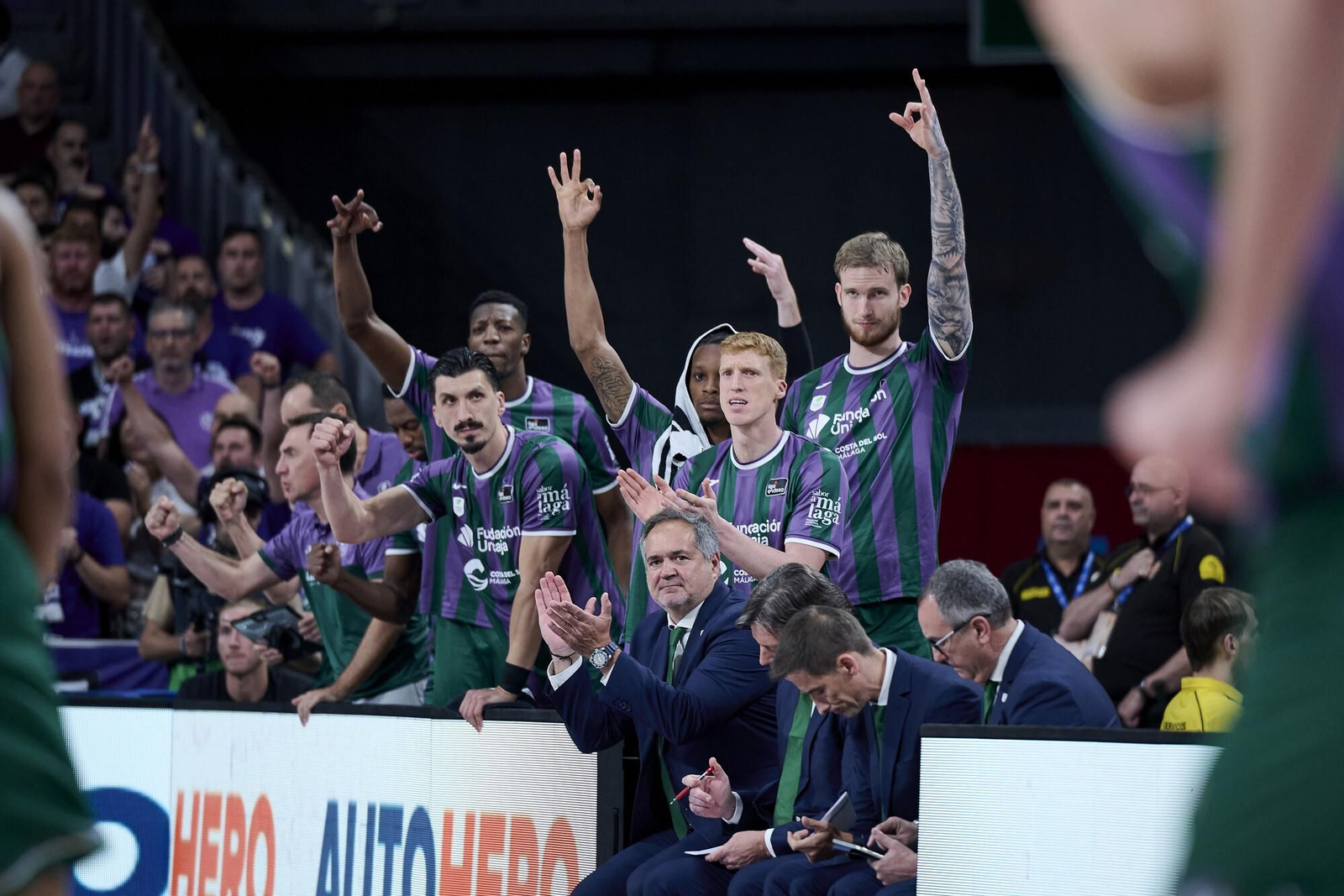 El Real Madrid-Unicaja en fotos